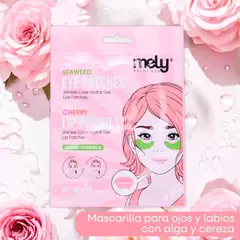 MASCARILLA PARA OJOS Y LABIOS CON ALGA Y CHERRY - MELY - comprar online
