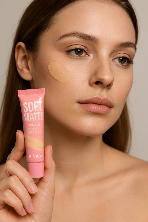 (CS5690-1) Base de Maquillaje Soft Matte TONO 1 - Pink21 - comprar online