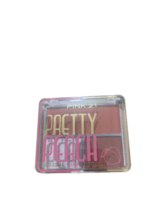 (CS3445-4) Paleta PRETTY PEACH TONO 4 (iluminador-Rubor y Contorno) - PINK 21 - comprar online