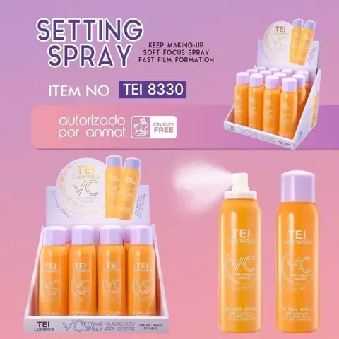 (TEI8330X12) Set de 12 Fijadores en spray antioxidante - TEI - comprar online
