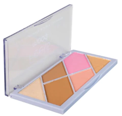 HB7528x6 Display de paletas de iluminadores, rubores y bronzer FEELS MOOD - RUBY ROSE - comprar online