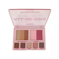 (HB-M1002) Paleta de sombras+rubor+bronzer ALL IN ONE - RUBY ROSE - tienda online