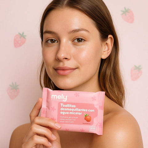 Toallitas desmaquillantes con agua micelar - MELY
