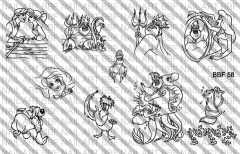 Placa de Stamping 58 - BBF - comprar online