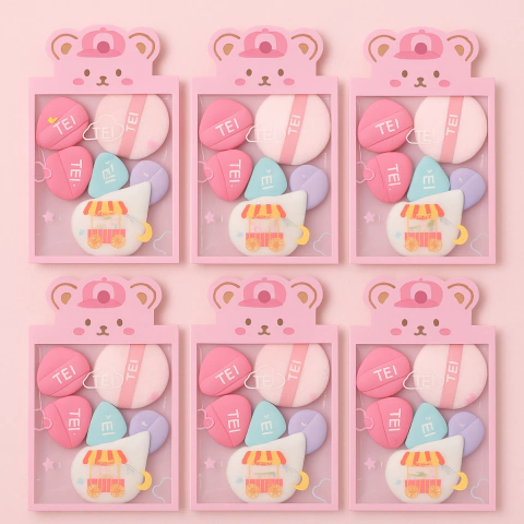 Set de 6 Packs OSITO con 6 pads c/u de diferentes tamaños -TEI