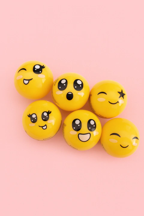 (CS5810) Lip Balm EMOJI PARTY - PINK 21 - comprar online