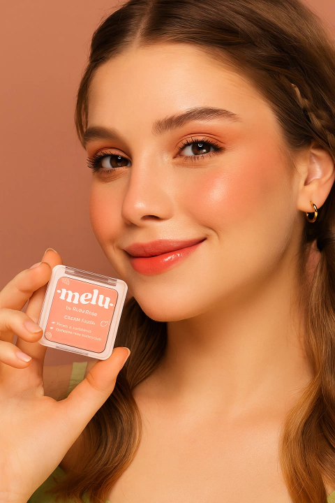 (HB6119) Rubor en crema TONO 2 LOLLIPOP - MELÚ by Ruby Rose - comprar online