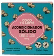 (TYL2039) Acondicionador sólido vegano para cabello seco con coco y karité