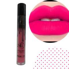 (CS1262 -4) - Labial líquido 24 hs TONO 4 - PINK 21