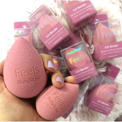 (HBS01x6) - SET DE 6 ESPONJAS DE MAQUILLAJE SOFT BLENDER FEELS de Ruby Rose