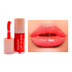 (HBL6502-1) Lip Oil LIP GLOW tono ELECTRIC RED - RUBY ROSE - comprar online