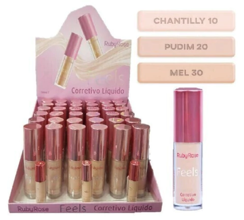 (HB8102-1x36) SET de 36 Correctores Feels Grupo 1 -RUBY ROSE