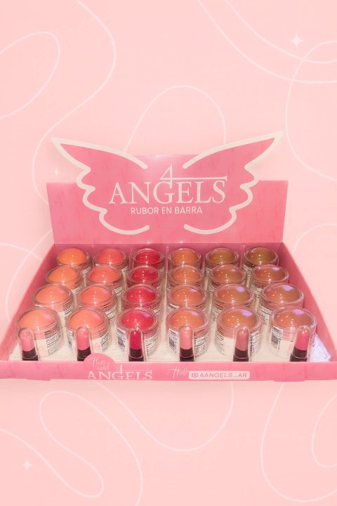 (AR1128x12) Set de 12 Rubores en barra - 4 Angels