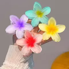 SET de 6 broches FLOR HAWAIANA colorida para pelo en internet