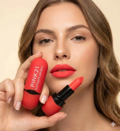 (CS5434-6) Labial en barra MATTE TONO 6 - PINK 21