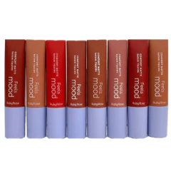 (HB8230x24) - Set de 24 Labiales Confort Matte - Ruby Rose - Mibú Makeup