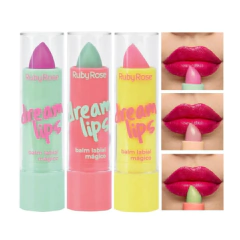(HB-8528) - LABIAL MÁGICO DREAM LIPS strawberry week - RUBY ROSE en internet