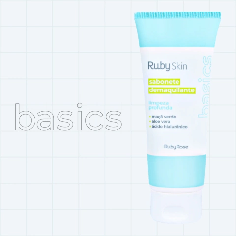 HB325 - Jabón desmaquillante LIMPIEZA PROFUNDA - RUBY ROSE