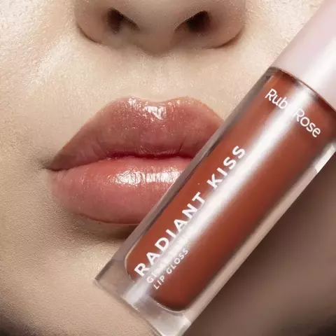 (HB-L6400-3) Gloss labial RADIANT KISS tono RK30 - RUBY ROSE - comprar online