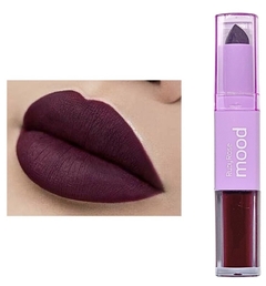 (HB8614-CM01) Labial DÚO MOOD tono CM01 - RUBY ROSE