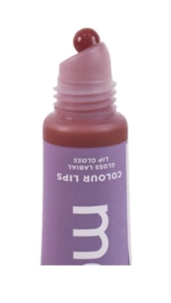 (HB7201-4) - Gloss labial Colour lips MOOD Tono Timeless - RUBY ROSE - Mibú Makeup