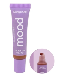 (HB7201-6) - Gloss labial Colour lips MOOD Tono Graceful - RUBY ROSE - comprar online