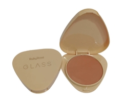 (HB6120-1) Rubor compacto Linea Glass TONO 1 - RUBY ROSE