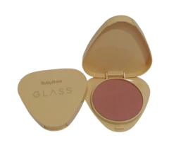 (HB6120-4) Rubor compacto Linea Glass TONO 4 - RUBY ROSE
