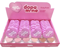 (HBF1002X36) Set de 36 Rubores compactos Shy Cheeks DOPAMINE - RUBY ROSE '