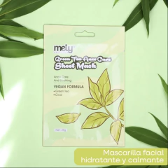 Mascarilla GREEN TEA SHEET MASK - MELY - comprar online