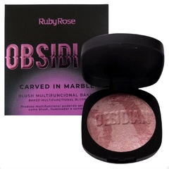 (Hb1002x24) Set de 24 Rubores marmolados Allegory Of Honor Obsidian - RUBY ROSE - tienda online