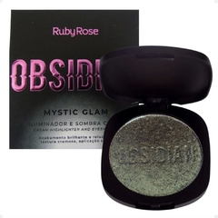 Imagen de (Hb26004x24) Caja de Iluminadores y Sombras Cremosas Mystic Glam Linea Obsidian - RUBY ROSE