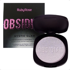 (Hb26004x24) Caja de Iluminadores y Sombras Cremosas Mystic Glam Linea Obsidian - RUBY ROSE - tienda online