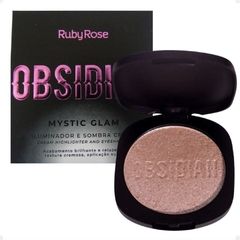 (Hb26004x24) Caja de Iluminadores y Sombras Cremosas Mystic Glam Linea Obsidian - RUBY ROSE en internet