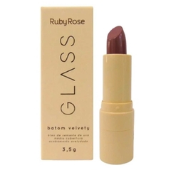 (HB548x24) Set de 24 Labiales en barra Velvety Linea Glass - RUBY ROSE en internet