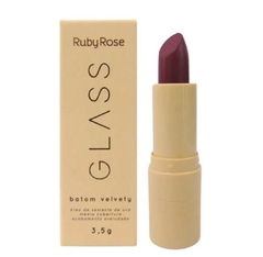 (HB548-BG05) Labial en barra Velvety Linea Glass TONO BG05- RUBY ROSE - comprar online