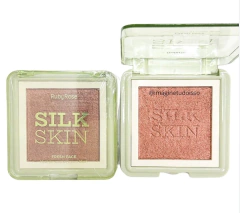 (HBF1000M-6) Rubor en crema TONO SUNSET FLUSH Silk Skin - RUBY ROSE