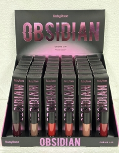 (HB7100MX36) SET de 36 Labiales líquidos cremosos OBSIDIAN