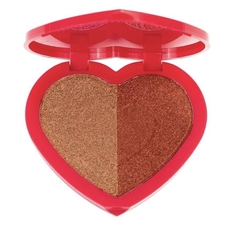 (HBf1602-3) Iluminador Dopamine TONO Flaming Heart Cupids Radiance - RUBY ROSE