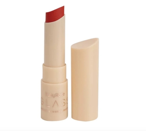(HBf56715) Labial creamy matte linea Glass TONO Gl05 - Ruby Rose