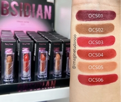 (HB7000x36) Set de 36 Labiales en barra cream satin OBSIDIAN - RUBY ROSE - comprar online