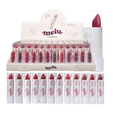(RR8521G6x72) Set de 72 labiales en barra ultra MATTE grupo 6 - MELÚ by Ruby Rose