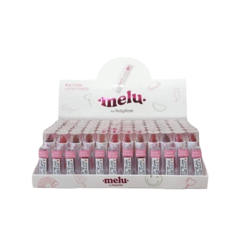 (RR8521G5x72) Set de 72 labiales en barra ultra MATTE grupo 5 - MELÚ by Ruby Rose