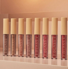 (HB579Mx24) Set de 24 Labiales Liquidos SOFT BLUR GLASS - Ruby Rose - Mibú Makeup