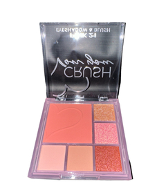 (CS4322-1) Paleta de sombras y rubores CRUSH ON YOU TONO 1 - PINK 21