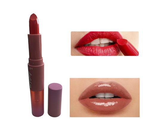CS4123-4 Labial duo (matte+gloss) - Tono 4