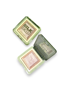 (HBF1600-4) Iluminador BAKED Linea Silk Skin TONO SPARKLING ROSE - RUBY ROSE