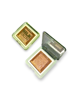 (HBF1600-6) Iluminador BAKED Linea Silk Skin TONO SAND DUST - RUBY ROSE