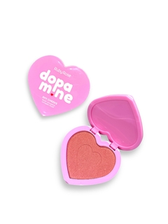 (HBF1002-4) Rubor compacto Shy Cheeks DOPAMINE CORAL AFFAIR- RUBY ROSE