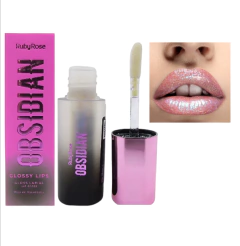 (HB7200-4) Labial Glossy Obsidian TONO Moonstone - Ruby Rose